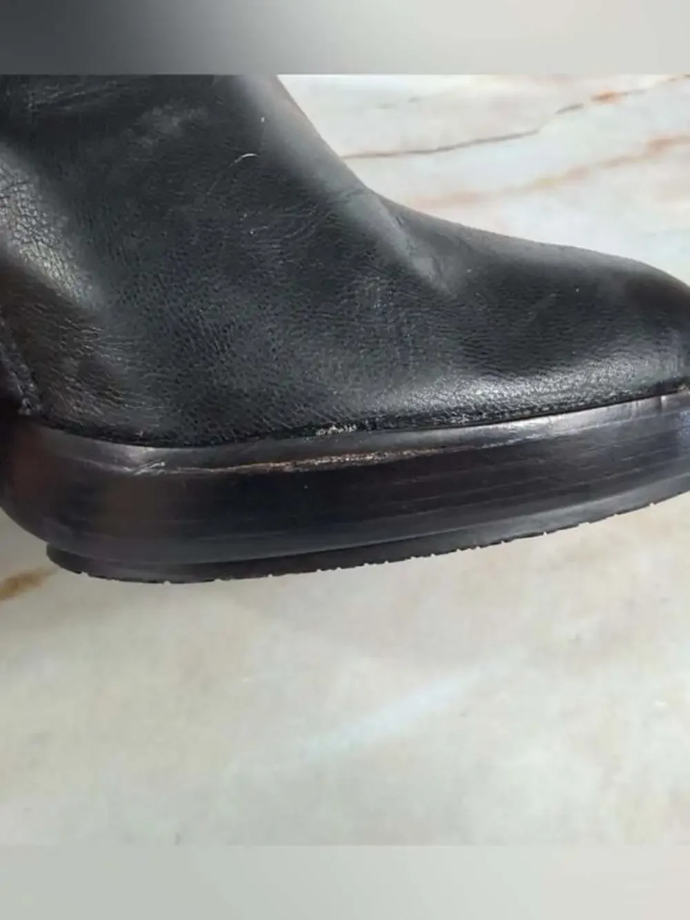 NWOT MICHAEL Michael Kors Greenwich Knee High black leather boots
